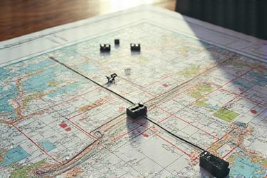 Image representing logistical planning (e.g., map or diagram)